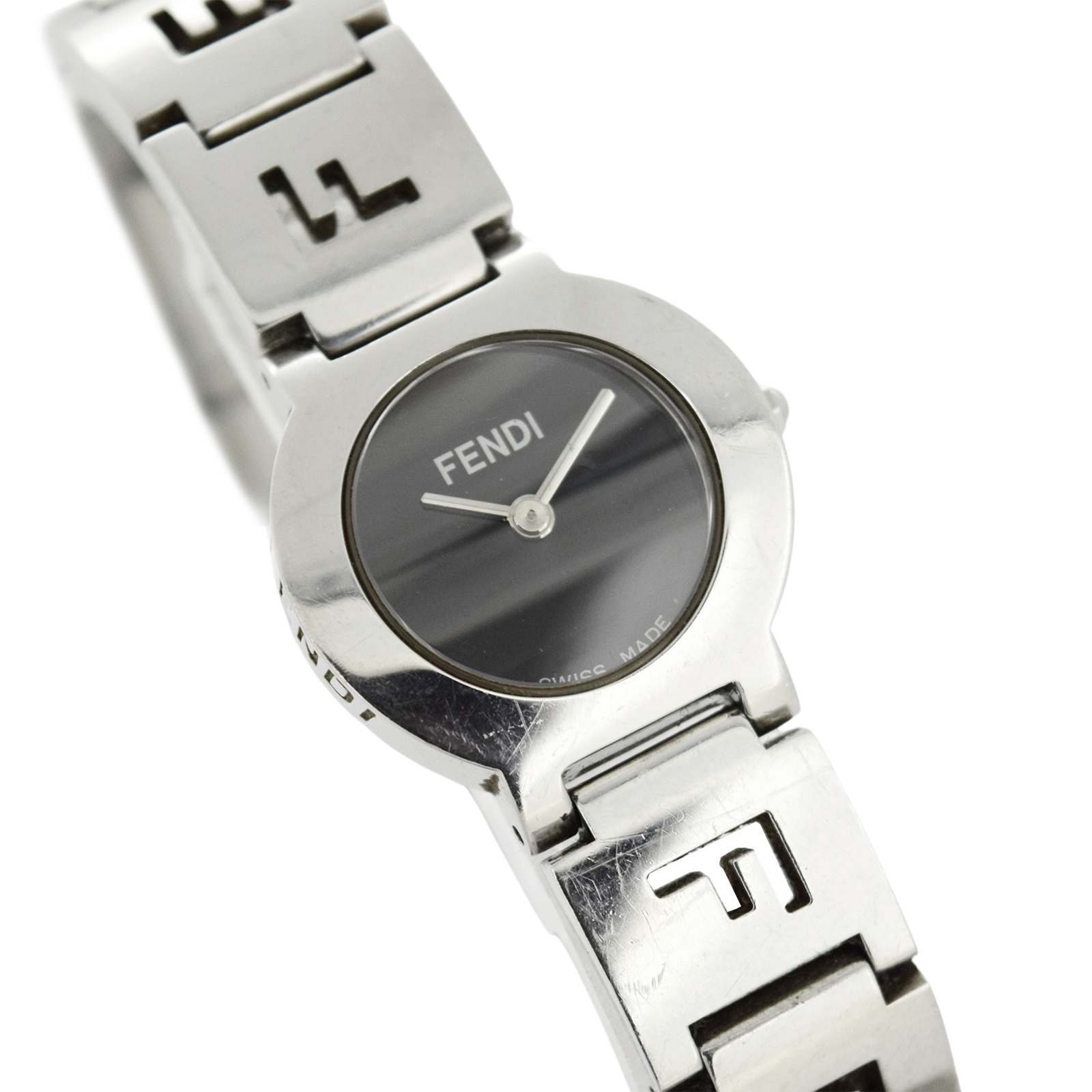 稼動品　FENDI フェンディ　3050L ロゴベルト　腕時計