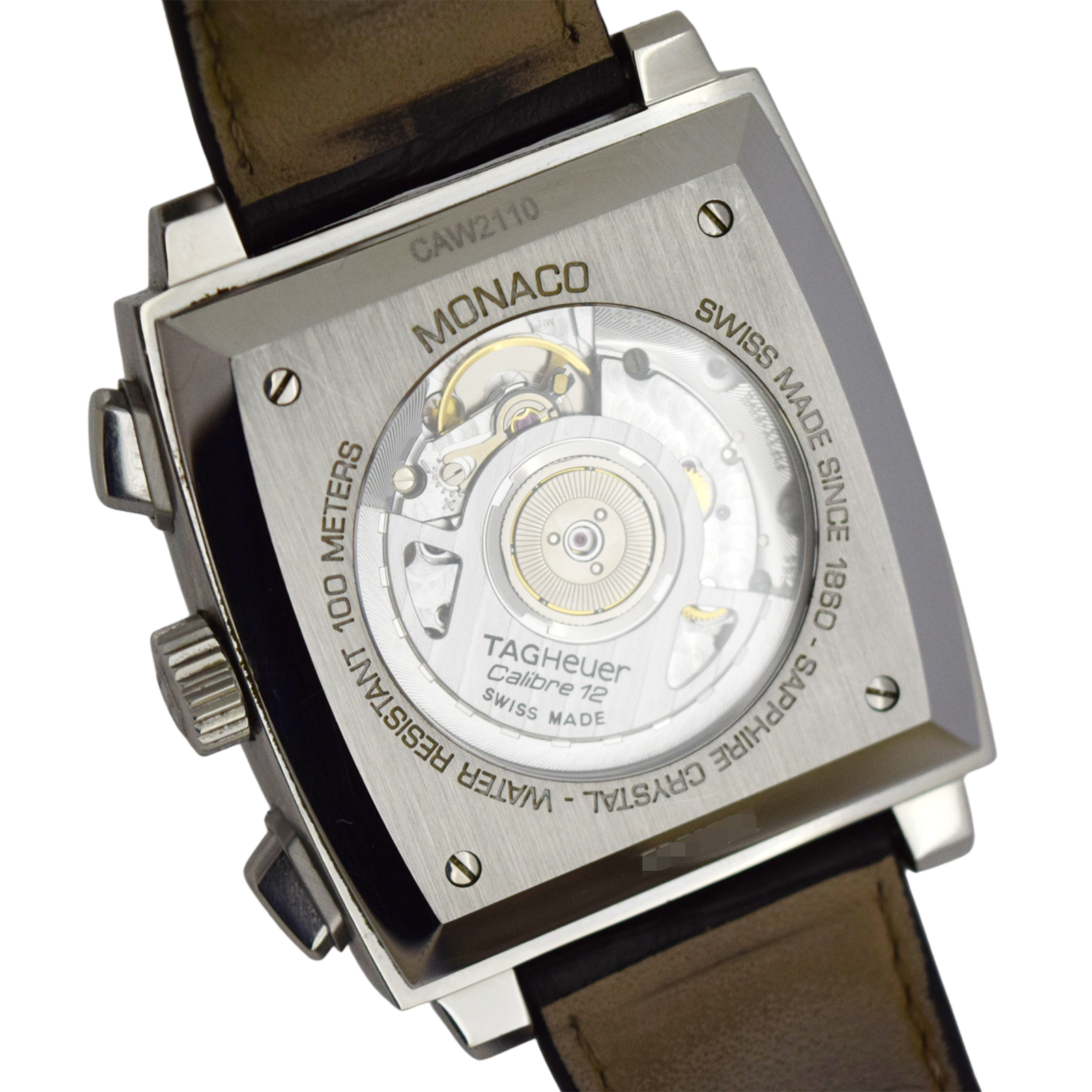 TAG HEUER タグホイヤー  モナコ クロノ キャリバー12  CAW2110  メンズ 腕時計