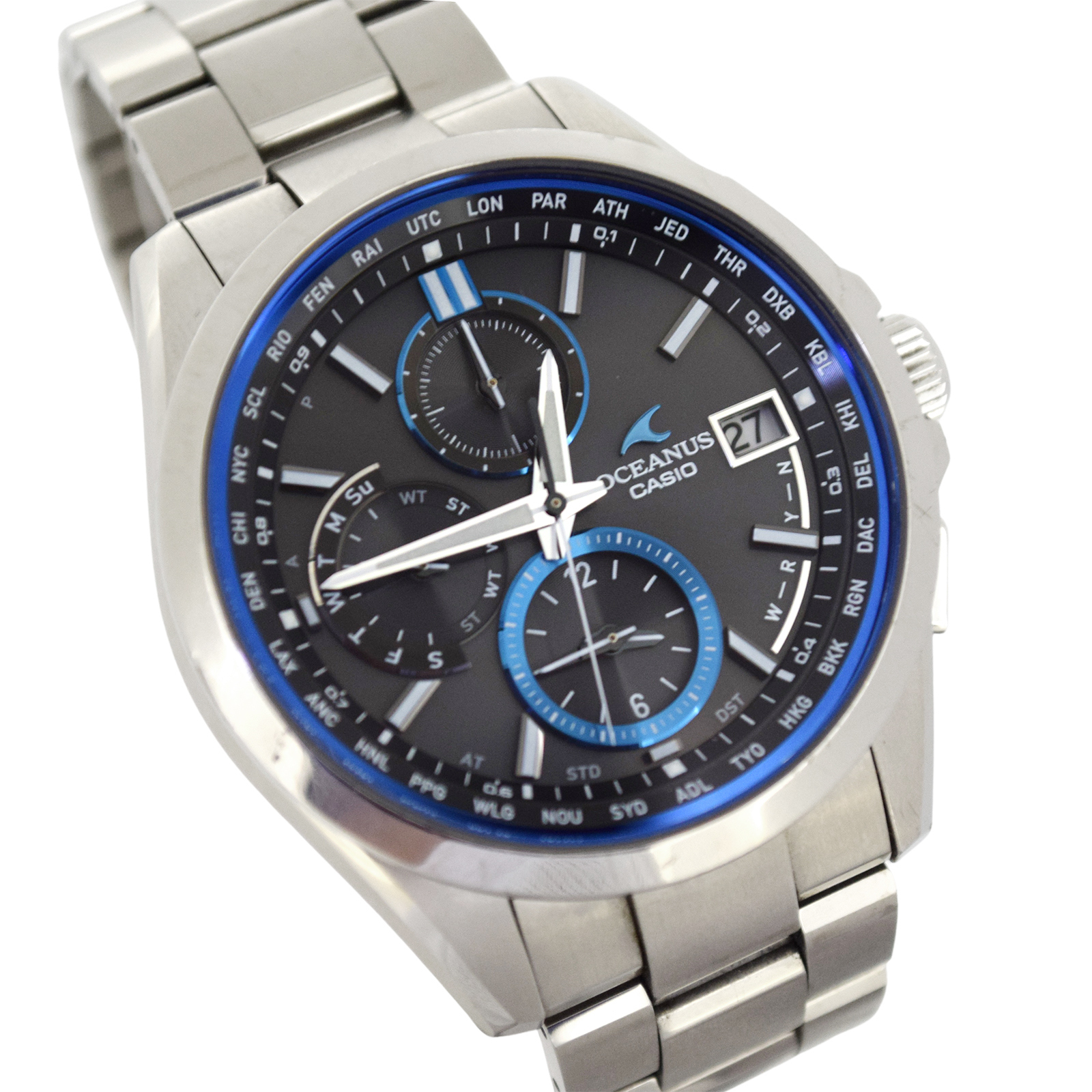CASIO カシオ オシアナス OCW-T2600-1AJF 電波ソーラー メンズ 腕時計 ...