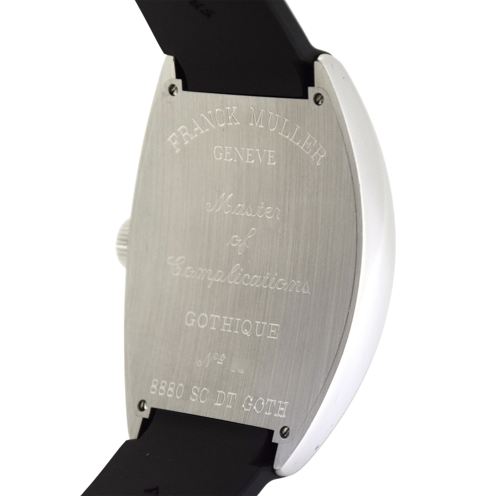 FRANCK MULLER フランクミュラー  トノーカーベックス ゴシックアロンジェ  8880SCDT GOTH  メンズ 腕時計