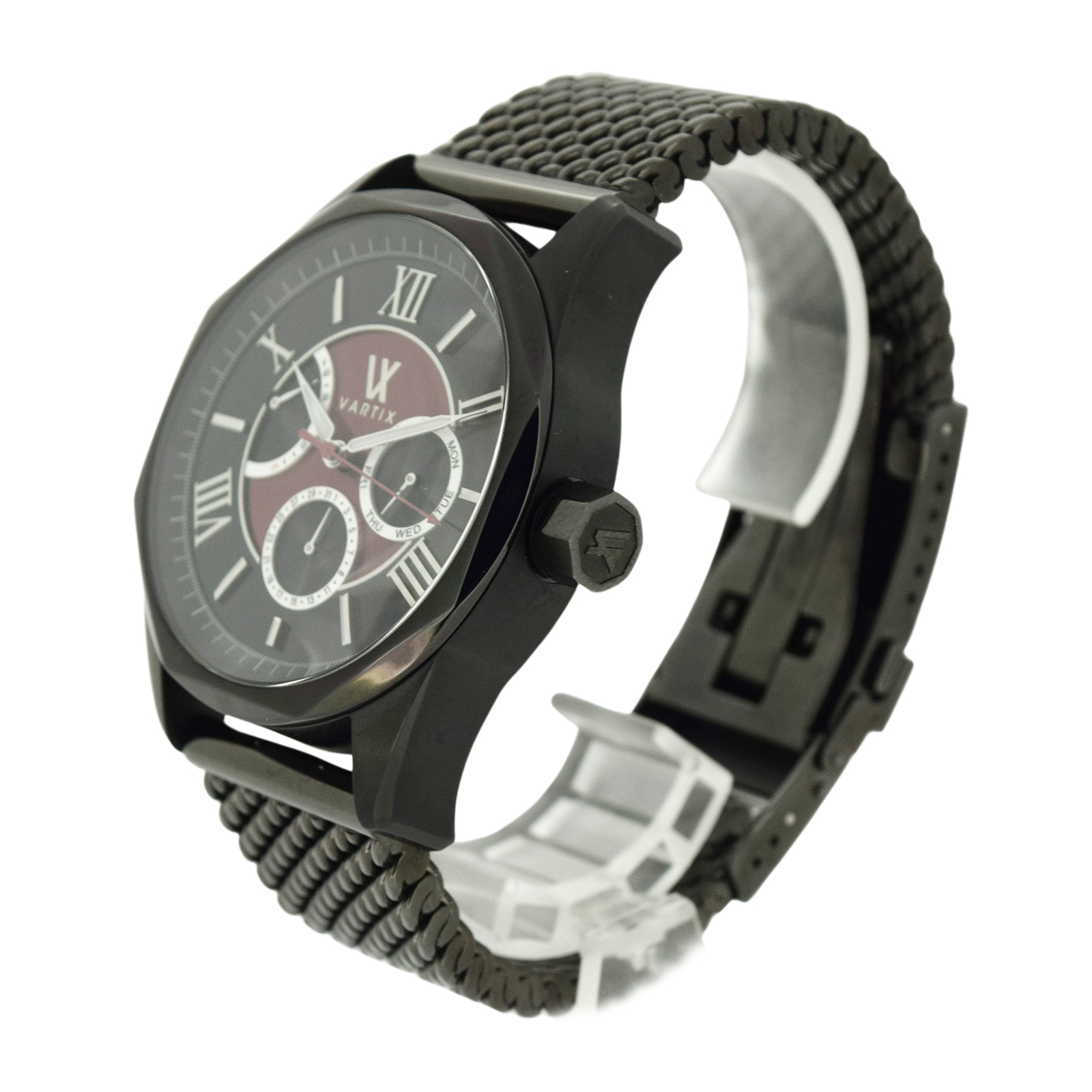 VARTIX ヴァティックス アライブ テーブルファセット デイデイト PR02B メンズ 腕時計｜中古ブランド品、時計、ジュエリーの通販｜ディール
