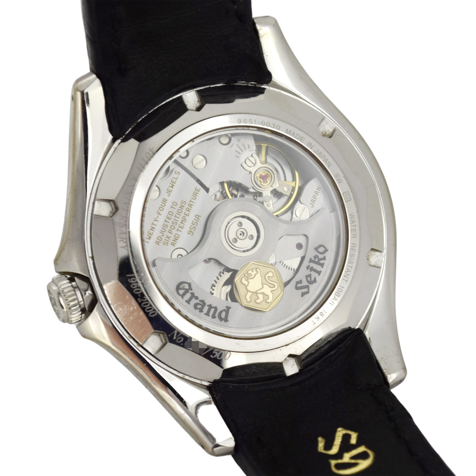 K18WG 40th記念 500本限定 SEIKO セイコー  グランドセイコー  SBGR013 9S51-0030  メンズ 腕時計