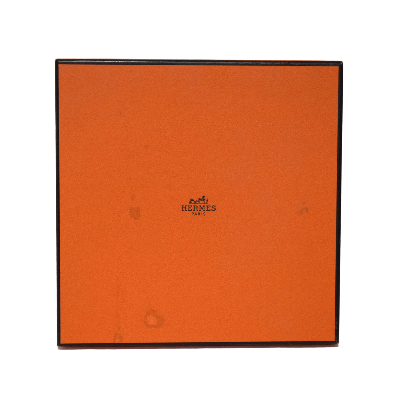 箱無し未使用品です【未使用】エルメス　アフリカ　プレート　オレンジ　グリーン　22.5cm