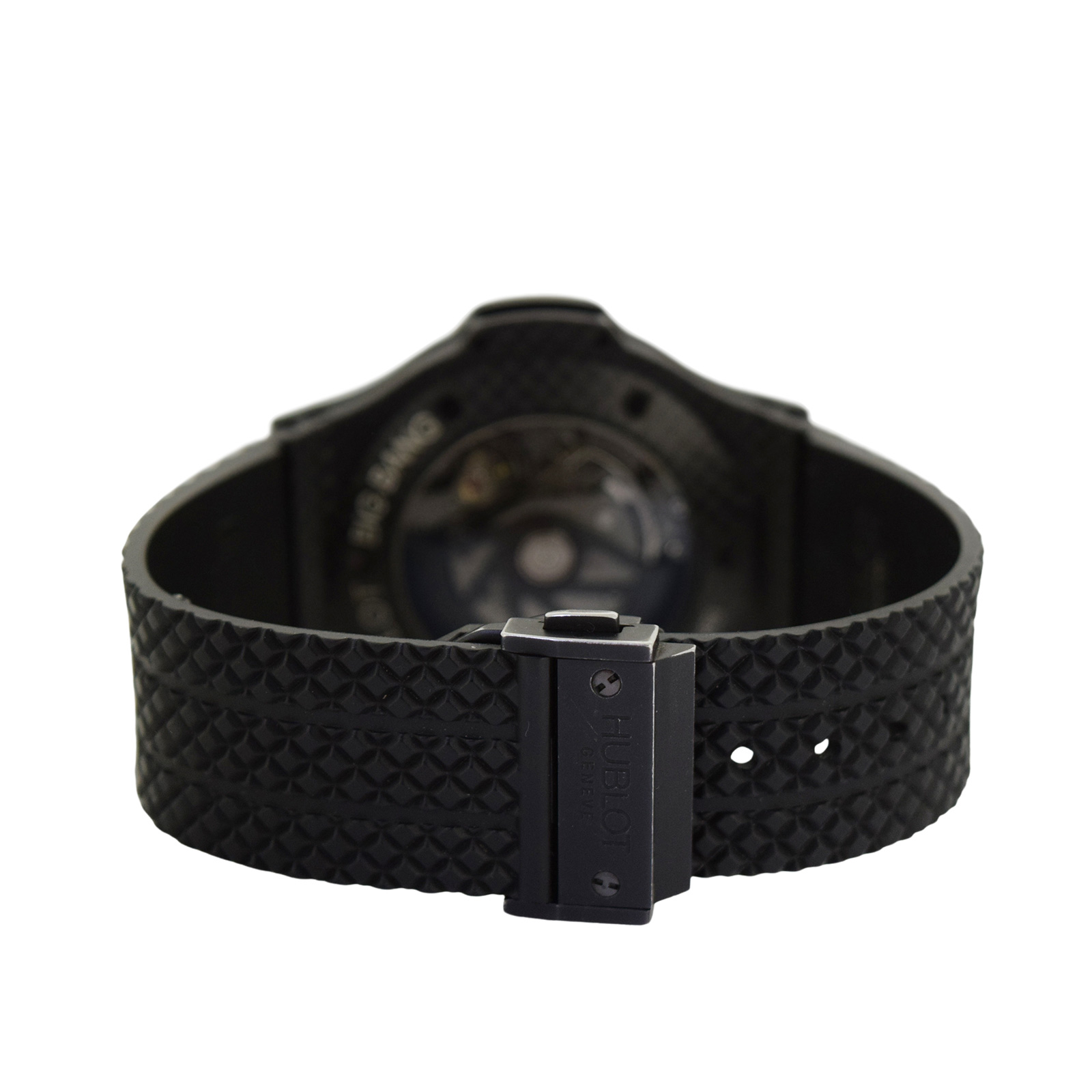 HUBLOT 301.QX.1740.GR ビッグバン オールブラック カーボン 腕時計 カーボン ラバー メンズ